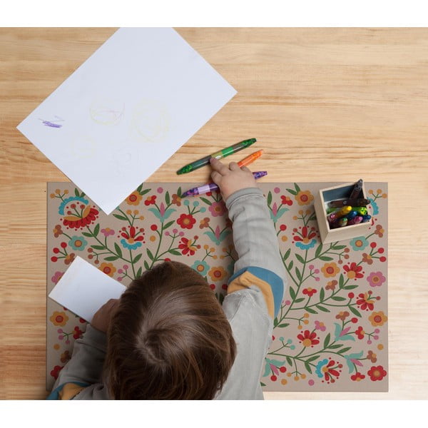 Lauamatt 55x35 cm Mexican Flowers - Little Nice Things-image-1