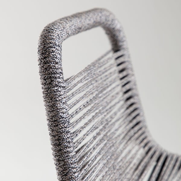 Hall teraskonstruktsiooniga baaritooli , kõrgus 62 cm Glenville - Kave Home-image-4