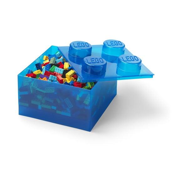 Sinine plastikust laste hoiukast 25x25x18 cm - LEGO®-image-2