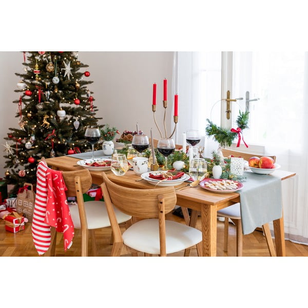 Puuvillased rätikud jõulumotiividega, 4 tk 50x70 cm komplektis Candy Cane - Catherine Lansfield-image-3