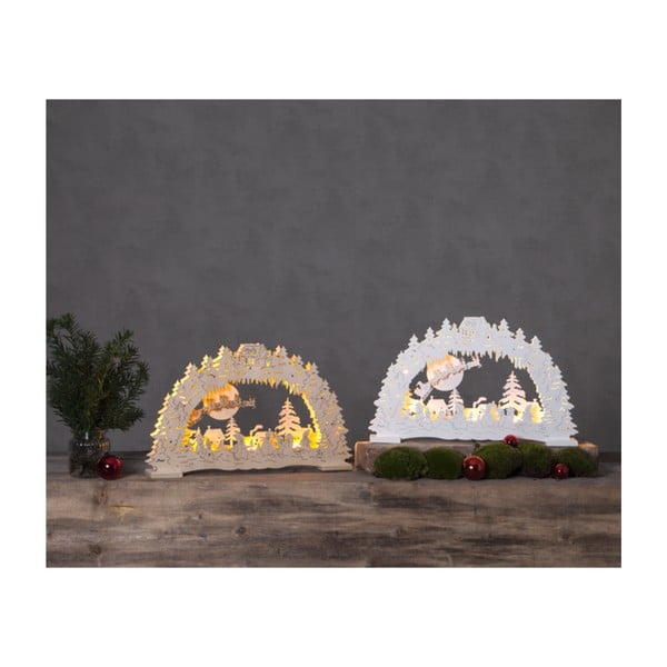 Valge LED valgusdekoratsioon, kõrgus 27 cm Ulm - Star Trading-image-2