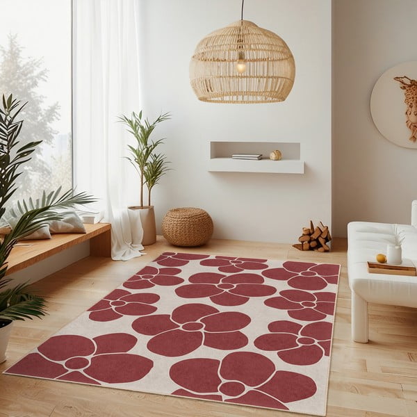Punane pestav vaip 80x150 cm Red Meadow - Mila Home-image-2