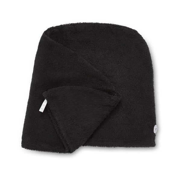 Mustad kiiresti kuivavad puuvillased juuksepaberi rätikud, 2 tk komplektis 20x13 cm Quick Dry - Catherine Lansfield-image-2