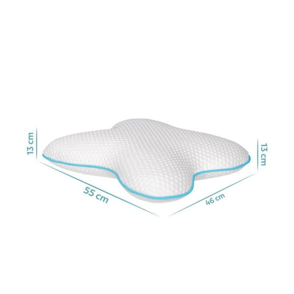 Anatoomiline padi mäluvahutäidisega 46x55 cm - Mila Home-image-4