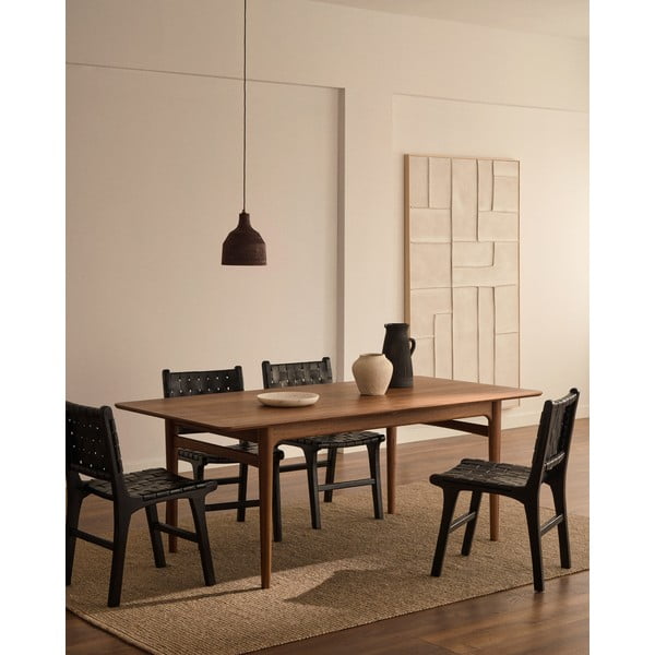 Must mahagonist söögitool Calixta - Kave Home-image-2