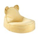 Kollane sametist laste kott-tool Bear - Wigiwama