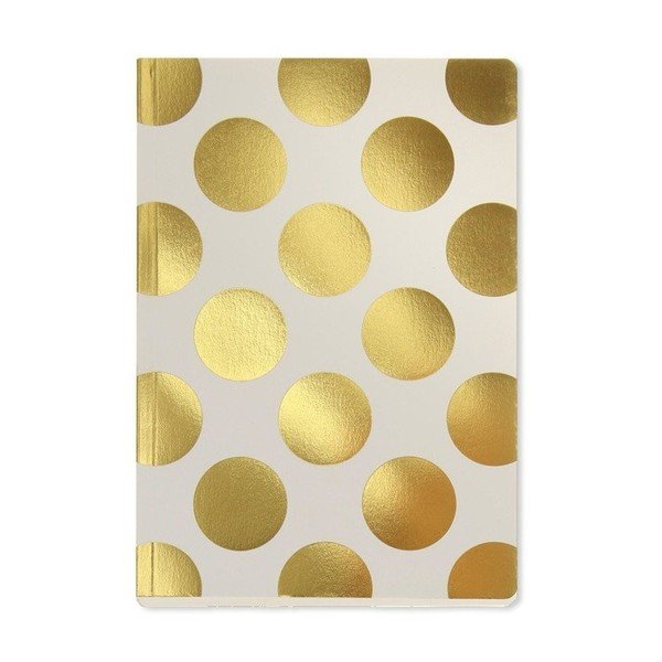 Zápisník A5 Go Stationery Polka Cream