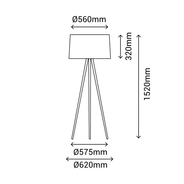 Hall põrandalamp, kõrgus 152 cm Bea - SULION-image-3
