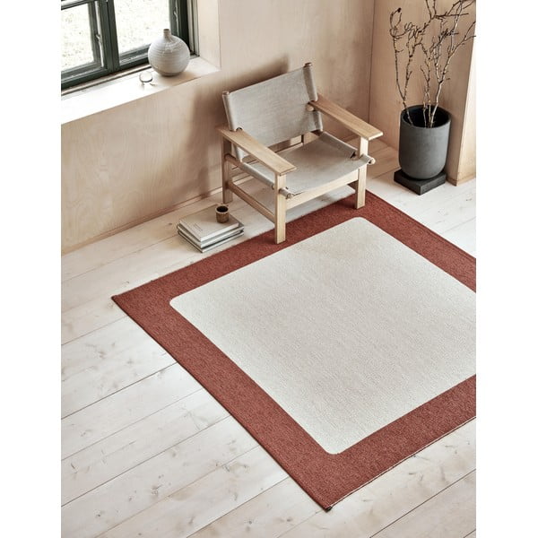 Tellisevärvi-kreem sise/välisvaip 70x120 cm Ilda Brick – Pappelina-image-1