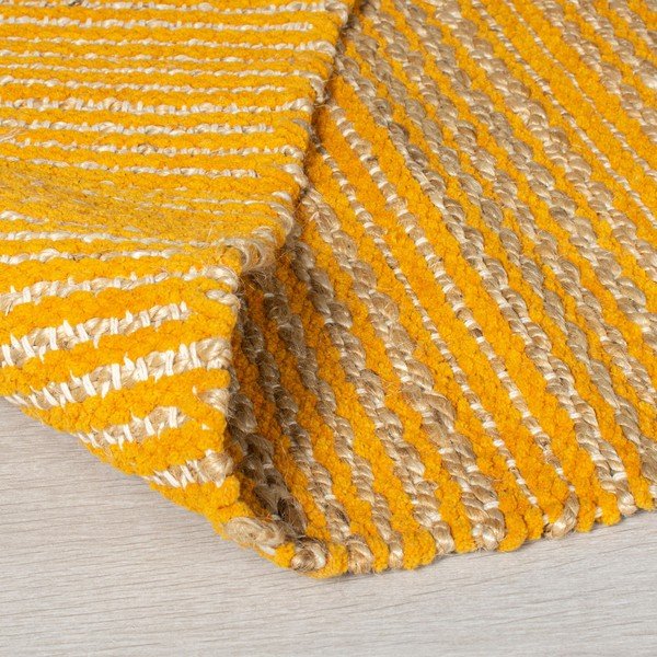 Kollane džuudist vaip 160x230 cm Equinox - Flair Rugs-image-1