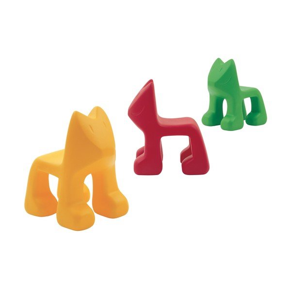 Dětská žlutá židle Magis Julian-image-1