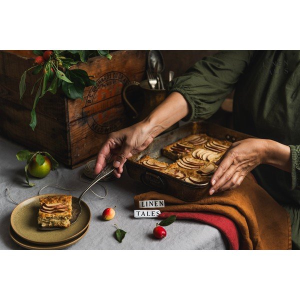 Linane laudlina 140x140 cm - Linen Tales-image-2