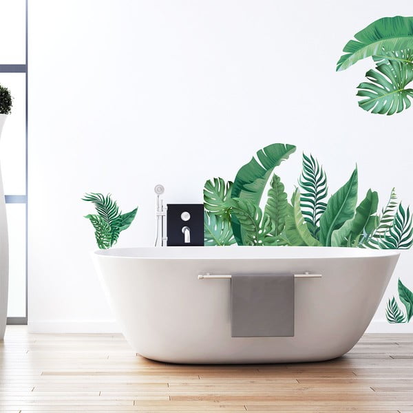 Seinakleebis 60x90 cm Tropical Leaves - Ambiance-image-4