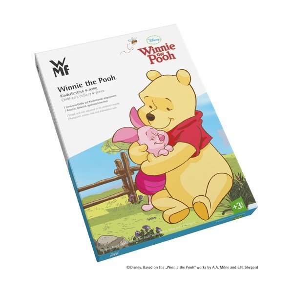 Komplekt 4 laste roostevabast terasest söögiriistad Winnie the Pooh Winnie the Pooh - WMF-image-1