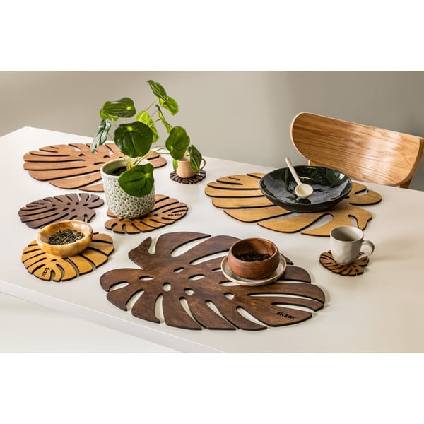 Puidust taldrikutäis 45x33 cm - ZicZac-image-3