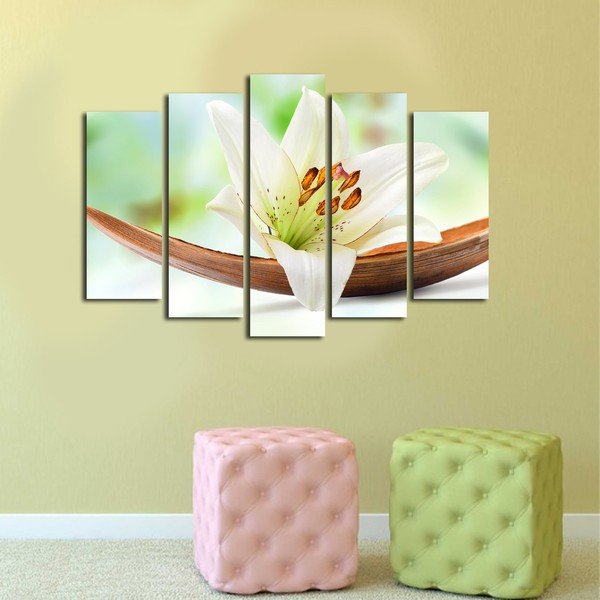 Mitmeosaline maal Lily, 105 x 70 cm - Wallity-image-1