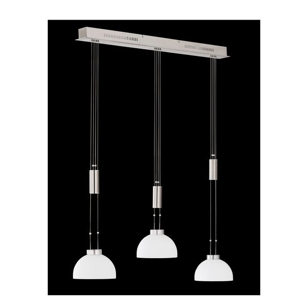 Must metallist dimmerdatav LED rippvalgusti Avignon - Fischer & Honsel-image-1