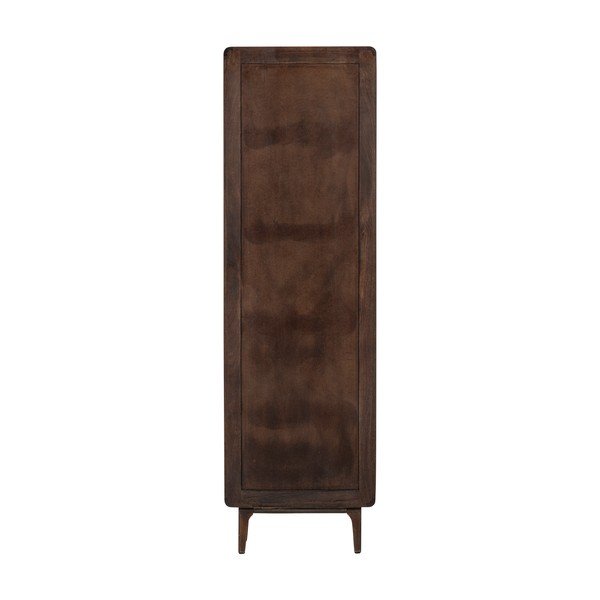 Mangopuidust kapp tumedas naturaalses värvitoonis 60x200x35 cm Liya - WOOOD-image-3