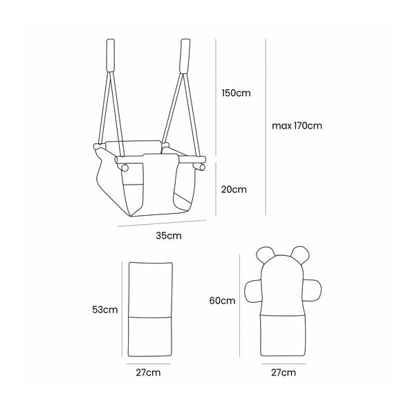 Laste kiik - Meowbaby-image-4