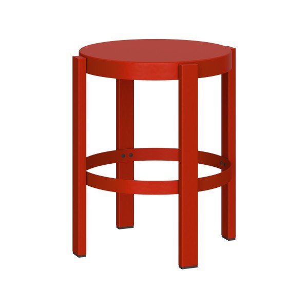 Punane terasest tool Doon - noo.ma