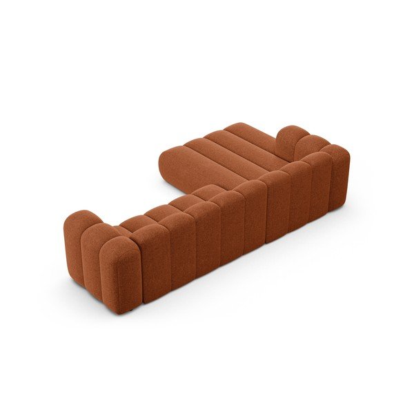 Tellisevärvi šenillist nurgadiivan (vasak nurk) Lupine - Micadoni-image-3