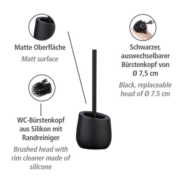 Must keraamiline WC-hari Badi - Wenko-image-4