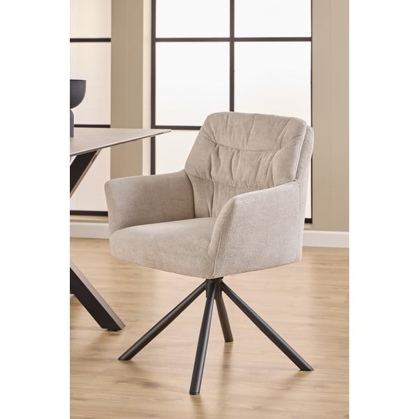 Beež käetugedega söögitool Alonso - Actona-image-4