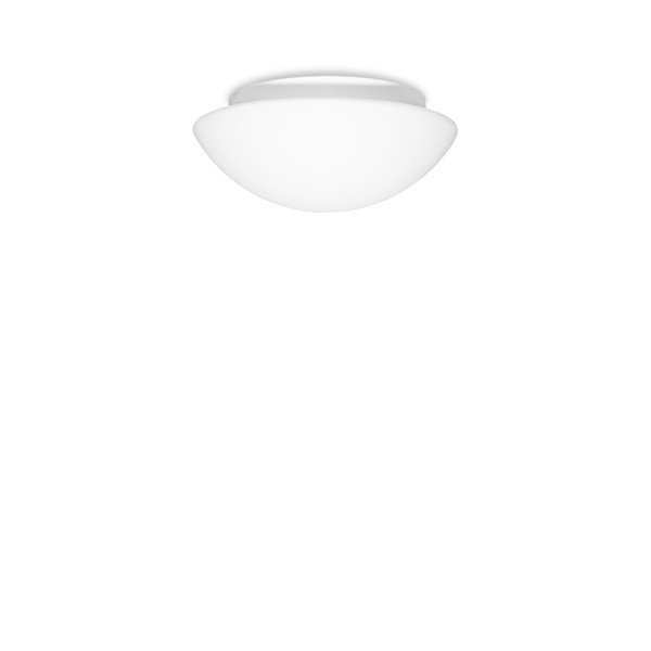 Valge laevalgusti ø 25 cm klaasist lambivarjundiga Mato - Sotto Luce