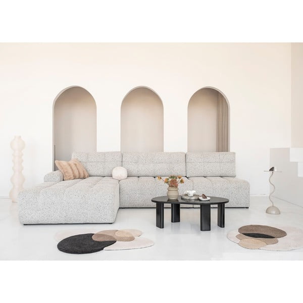 Beež modulaarne nurgadiivanvoodi koos panipaigaga(vasak nurk) Lulu – Miuform-image-1