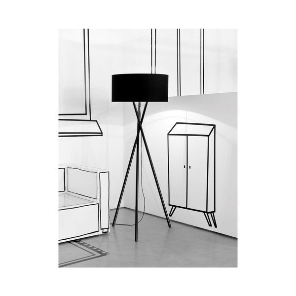 Must põrandalamp (kõrgus 175 cm) Hampton - it's about RoMi-image-1