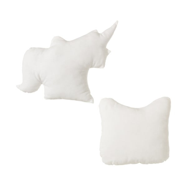 Sada 2 polštářků ve tvaru jednorožce a kočky Unimasa-image-2