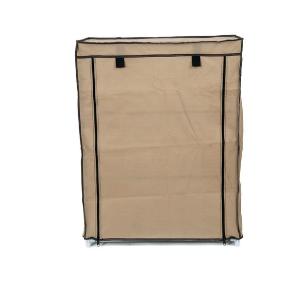 Beežist tekstiilist kolmeastmeline jalatsiriiul Jalatsid - Compactor-image-4