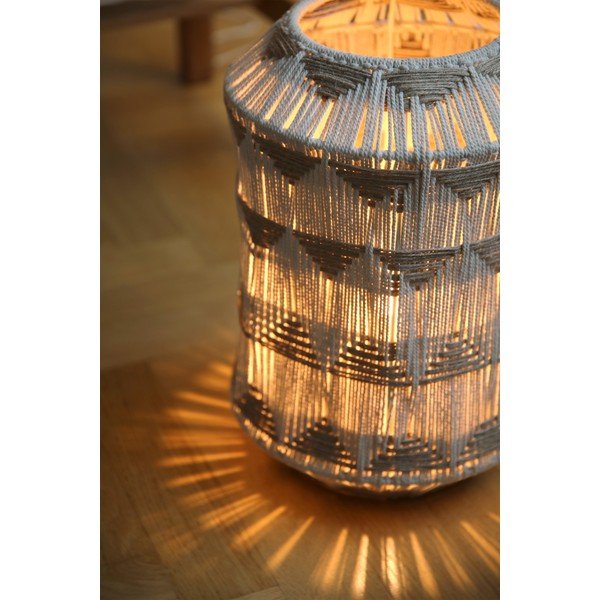 Lauavalgusti tekstiilist-džuudist varjuga (kõrgus 35 cm) Ano - Markslöjd-image-2