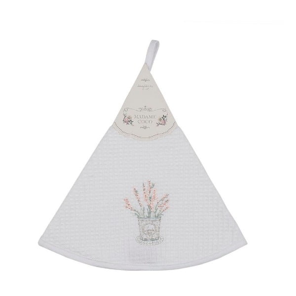 Kruhový bavlněný ručník Madame Coco Puget, ⌀ 60 cm