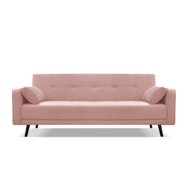 Růžová rozkládací pohovka Cosmopolitan Design Bristol, 212 cm