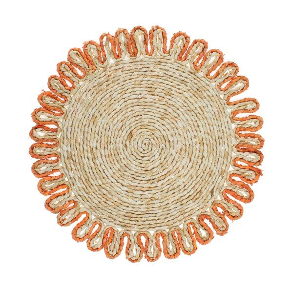 Maisikestadest lauamatt ø 38 cm Corn Husk - Rex London