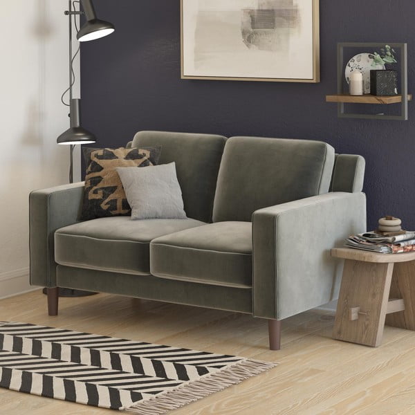 Hall samet diivan 83 cm Brynn - Støraa-image-1