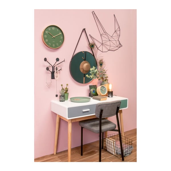 Musta raamiga seinapeegel Balanced, ø 47 cm - PT LIVING-image-1