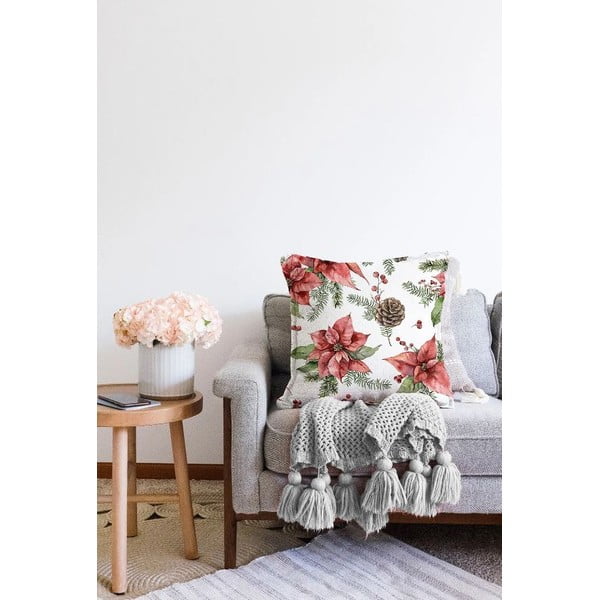 Jõulumotiividega padjapüür 43x43 cm - Mila Home-image-2