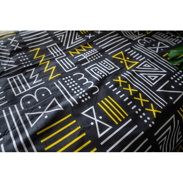 Hall puuvillane voodipesu üheinimesevoodile 140x200 cm LP Dita Runy - Cotton House-image-4