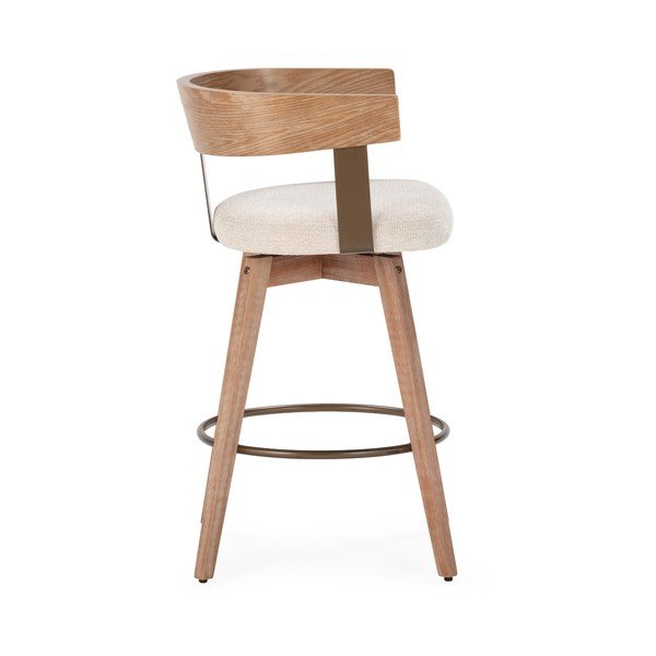 Polsterdatud baaritoolid käetugedega, 2 tk komplektis Ilia - MOME-image-4