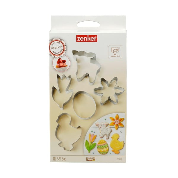 5 lihavõttepühade kevadise pitseri komplekt - Zenker-image-1