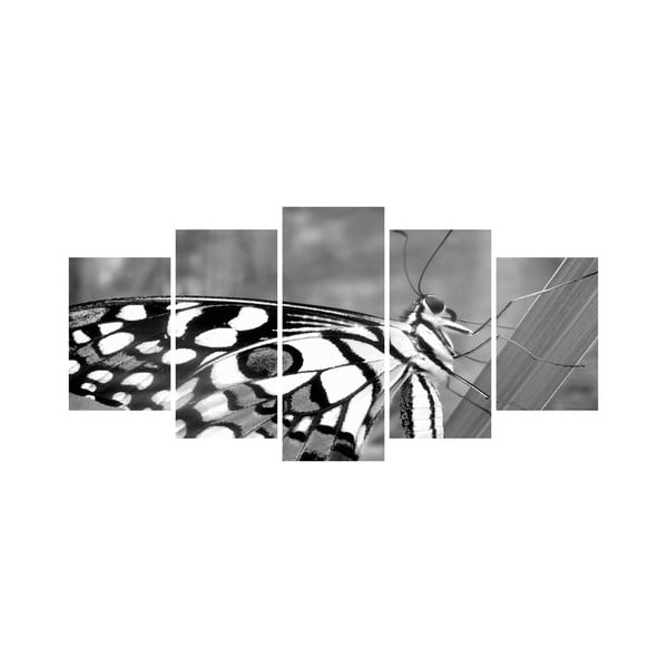 Vícedílný obraz Black&White no. 10, 100x50 cm