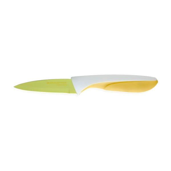 Žluto-zelený nůž na odřezky Brandani Anti-Stick