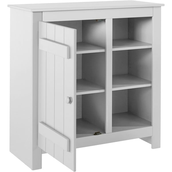 Valge männipuidust kapp 90x90 cm Bertram - Støraa-image-3