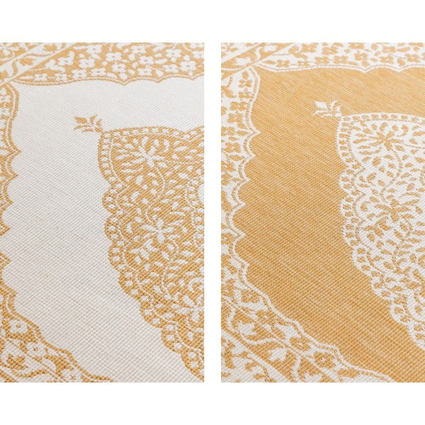 Ookerkollane-kreem õuevaip 80x150 cm Gemini - Elle Decoration-image-4