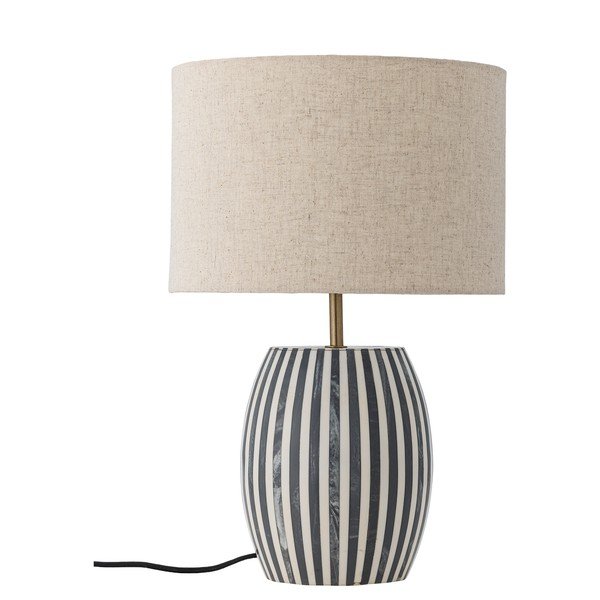 Valge/hall LED-laualamp (kõrgus 47 cm) Tali - Bloomingville