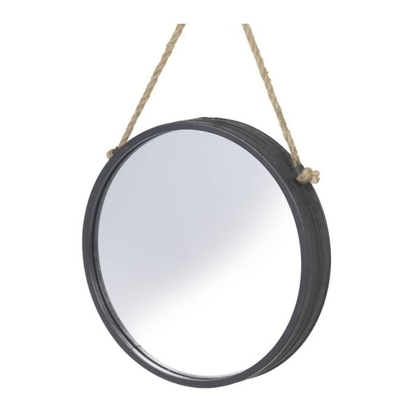Černé zrcadlo Parlane Scotia, Ø 28 cm