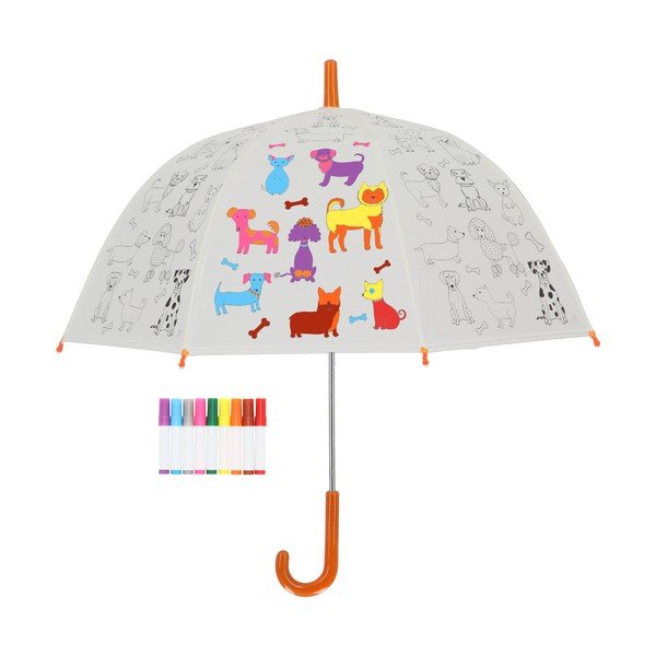 Laste vihmavari PIY: Dogs - Esschert Design-image-1