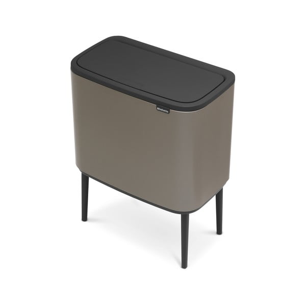 Hall terasest prügikast jäätmete sorteerimise jaoks 34 l Bo Touch Bin - Brabantia-image-4